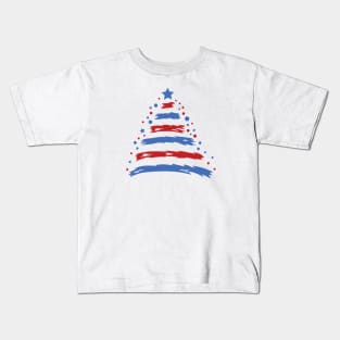 US christmas tree Kids T-Shirt